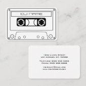 オーディオテープカセットDJ 名刺 (正面/裏面)