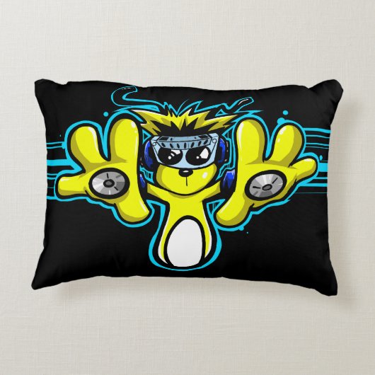 オーディオドッグ–1アクセント枕 アクセントクッション (裏面)