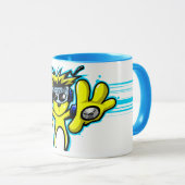 オーディオドッグ–1コーヒーマグ マグカップ (正面右)