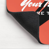 オーディオマイクカスタムマイクのロゴ付きマウスパッド マウスパッド (コーナー)