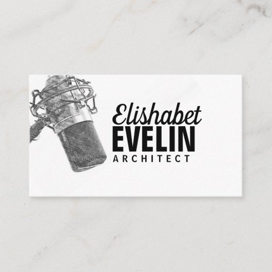 オーディオマイクg567 名刺 (正面)