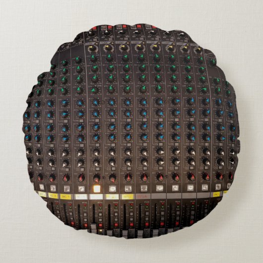 オーディオミキサーのボタン ラウンドクッション (正面)