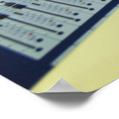 オーディオミキシングコンソール – サウンドボード ポスター (角)