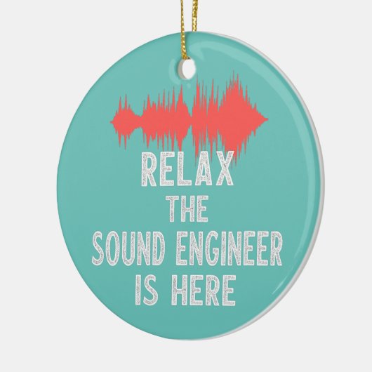 オーディオ用サウンドエンジニアスタジオオーディオデザイン セラミックオーナメント (左)