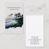 オーディオ録音エンジニア 名刺 (正面/裏面)