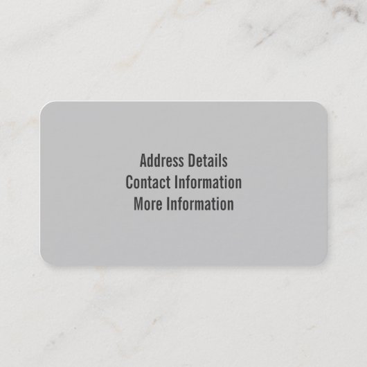 オーディオ音楽カセットテープ名刺 名刺 (裏面)