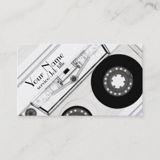 オーディオ音楽制作DJ遊名刺 名刺 (正面)