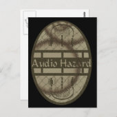 オーディオ・ハザード ポストカード (正面/裏面)
