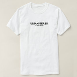 オーディオTシャツ未習得 – クリエイティブの不具合スタイル Tシャツ
