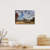 オーディトリウムショアーズダウンタウンオースティンテキサス州秋4 ポスター (キッチン)