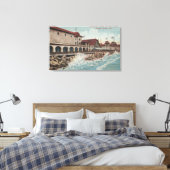 オーディトリウム、カジノ、およびバスハウスのビュー キャンバスプリント (インサイチュ (寝室))