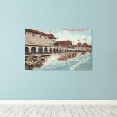 オーディトリウム、カジノ、およびバスハウスのビュー キャンバスプリント (インサイチュ (ウッドフロア))