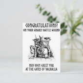 オーディンがおめでとう! ポストカード (スタンド正面)