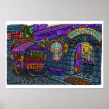 オーディンのルーンショップ – ポスター