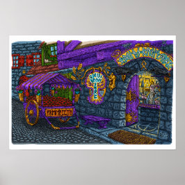 オーディンのルーンショップ – ポスター