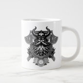 オーディンのヴァイキング戦士 ジャンボコーヒーマグカップ (右)