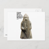 オーディンの祈りの言葉(バイキングバーサーカー) ポストカード (正面/裏面)