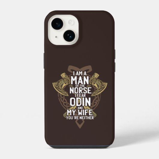 オーディンを恐れよ iPhoneケース (裏面)