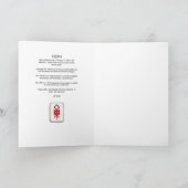 オーディンバイキングBindleadグリーティングカードの目 サンキューカード (内部)