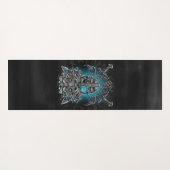 オーディン・レイブンス・バイキング神話ヴァルハラが待ち受ける ヨガマット (裏面(横))