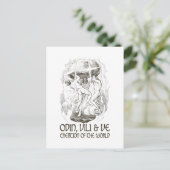 オーディン、ヴィリ、ヴェー ポストカード (スタンド正面)