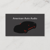 オーデクールィ車のオとティント 名刺 (正面)