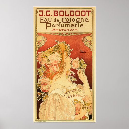 オーデコローニュパルフュメリーパフュージュプリヴァットリヴェモン ポスター (正面)