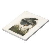 オーデュボン アオサギ 湿地の鳥 ノートパッド (回転)