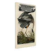 オーデュボン アオサギ 湿地の鳥 ミニクリップボード (アングル)