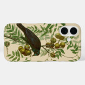 オーデュボン ムラサキツヤクワガタ 鳥のプリント ビンテージ植物学 Case-Mate iPhoneケース (裏面 (横))