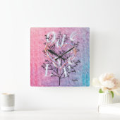 オーデラブスクエアウォールクロック スクエア壁時計 (ホーム)