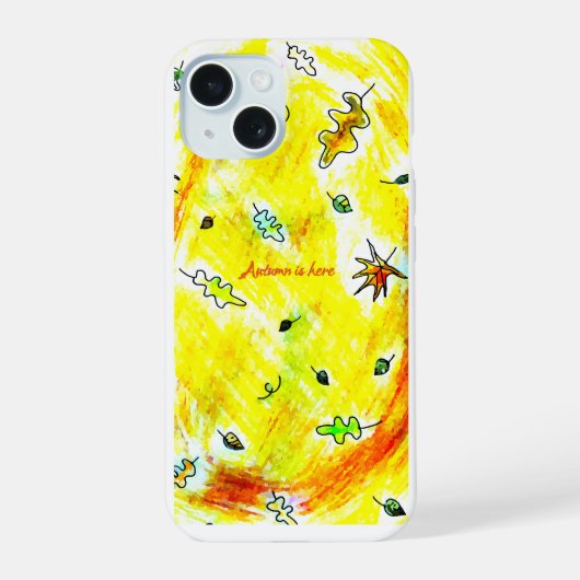 オートゥムンズブレス (Autumn Treehouse Collection) iPhone 15ケース (裏面)