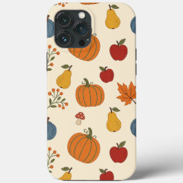 オートゥムンハーベストパンプキンフルーツ柄ケース iPhone 13 PRO MAXケース