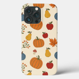 オートゥムンハーベストパンプキンフルーツ柄ケース iPhone 13 PROケース