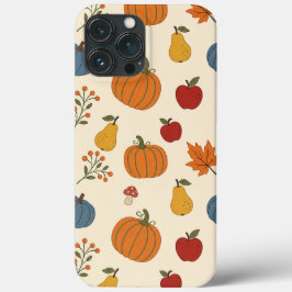 オートゥムンハーベストパンプキンフルーツ柄ケース iPhone 13 PRO MAXケース