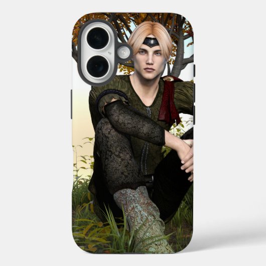 オートゥムンファンタジー王子森の肖像 Case-Mate iPhoneケース (裏面)