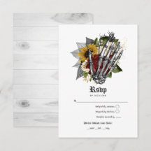 オートゥムンフォール　田舎風の花柄　ゴシックウェディング