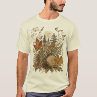 オートゥムン・ウッドランド・ボタニカル ヴィンテージ メンズTシャツ Tシャツ