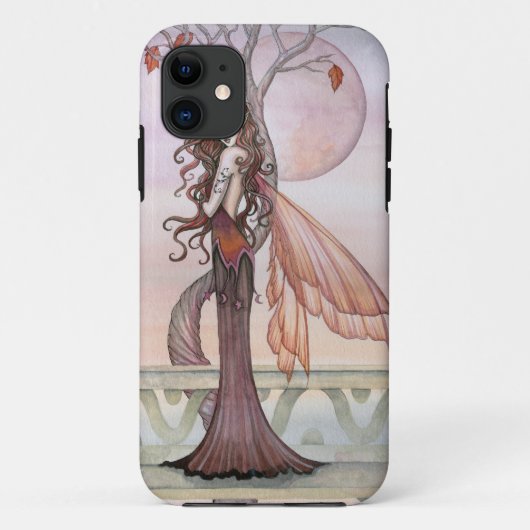 オートゥムン・ゴシック・フェアリー・ファンタジーアート Case-Mate iPhoneケース (裏面)