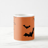 オートゥムン+ハロウィンの雰囲気 コーヒーマグカップ (中央)