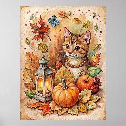 オートゥンカボチャのポスター ポスター (正面)