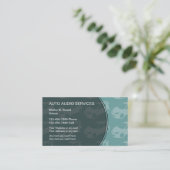 オートオーディオ名刺 名刺 (スタンド正面)