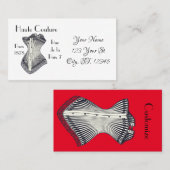 オートオートクチュールコルセットThunder_Cove        名刺 (正面/裏面)