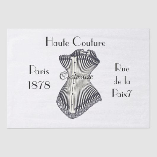 オートオートクチュールコルセットThunder_Cove 薄葉紙 (正面)