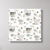 オートオートクチュールテーマボガンフーズのアートワーク キャンバスプリント (正面)