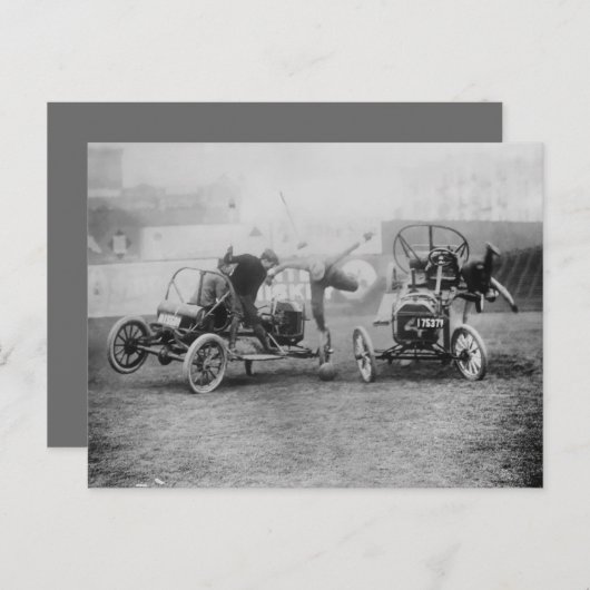 オートカーポロ、エクストリームモータースポーツコニーアイランド ポストカード (正面/裏面)