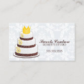 オートクチュールはベーカリーのカスタムを固めます 名刺 (正面)