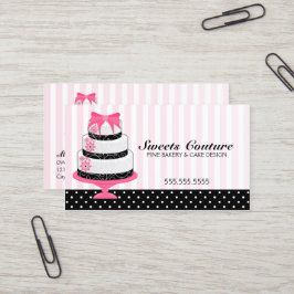 オートクチュールはベーカリーのカスタムを固めます 名刺