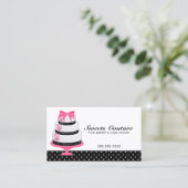 オートクチュールはベーカリーのカスタムを固めます 名刺 (スタンド正面)