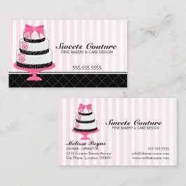 オートクチュールはベーカリーのカスタムを固めます 名刺